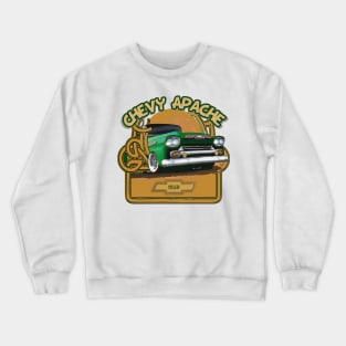 1959 Chevy Apache Pickup Truck Crewneck Sweatshirt